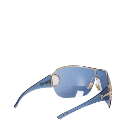Frameless Mask-Style Sunglasses