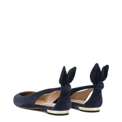 MAYFEYR - Aquazzura - Bow Tie Ballet Flats - DENFLAB0SUEMZN