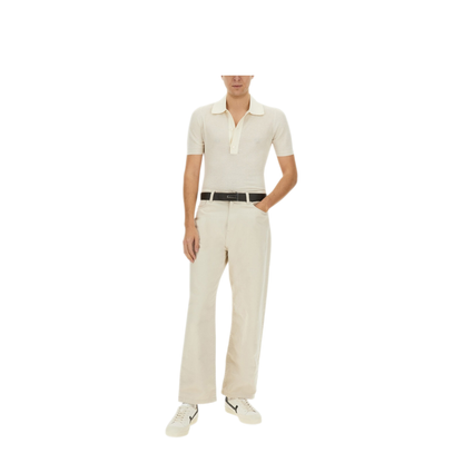 MAYFEYR - Tom Ford - Cotton And Silk Polo Shirt - KPS019YMC026S25XAWAW