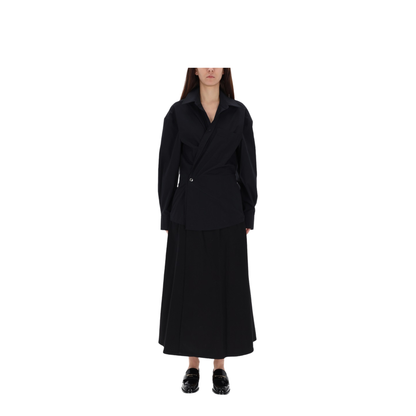 MAYFEYR - Alexander Wang - Long Wrap Dress - 1WC1266938001