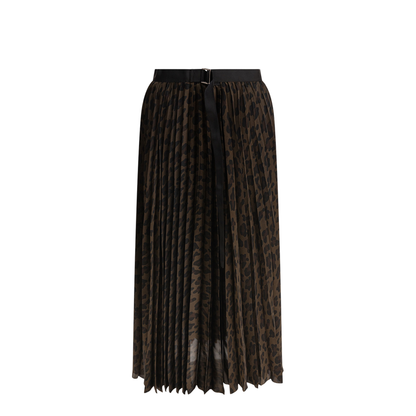 MAYFEYR - Sacai - Leopard Skirt - 25-07904601