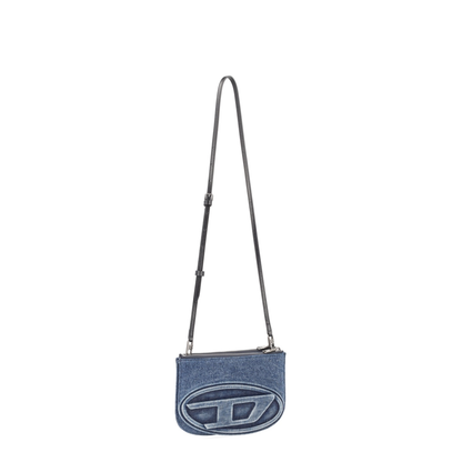 Twin Denim Shoulder Bag