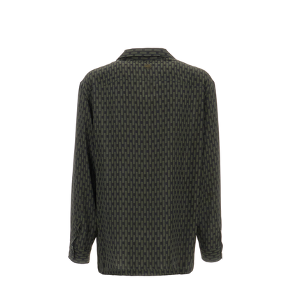 Embroidered Silk Shirt