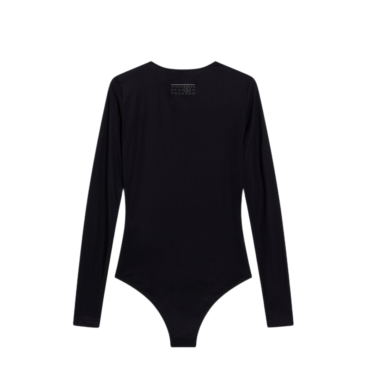 MAYFEYR - Mm6 Maison Margiela - Black Lycra Jersey Bodysuit - S52NA0075S20518900