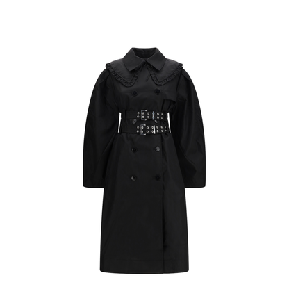 MAYFEYR - Ganni - Belted Double-Breasted Coat - A1010075
