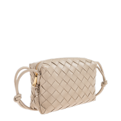 Loop Mini Leather Crossbody Bag In Multi