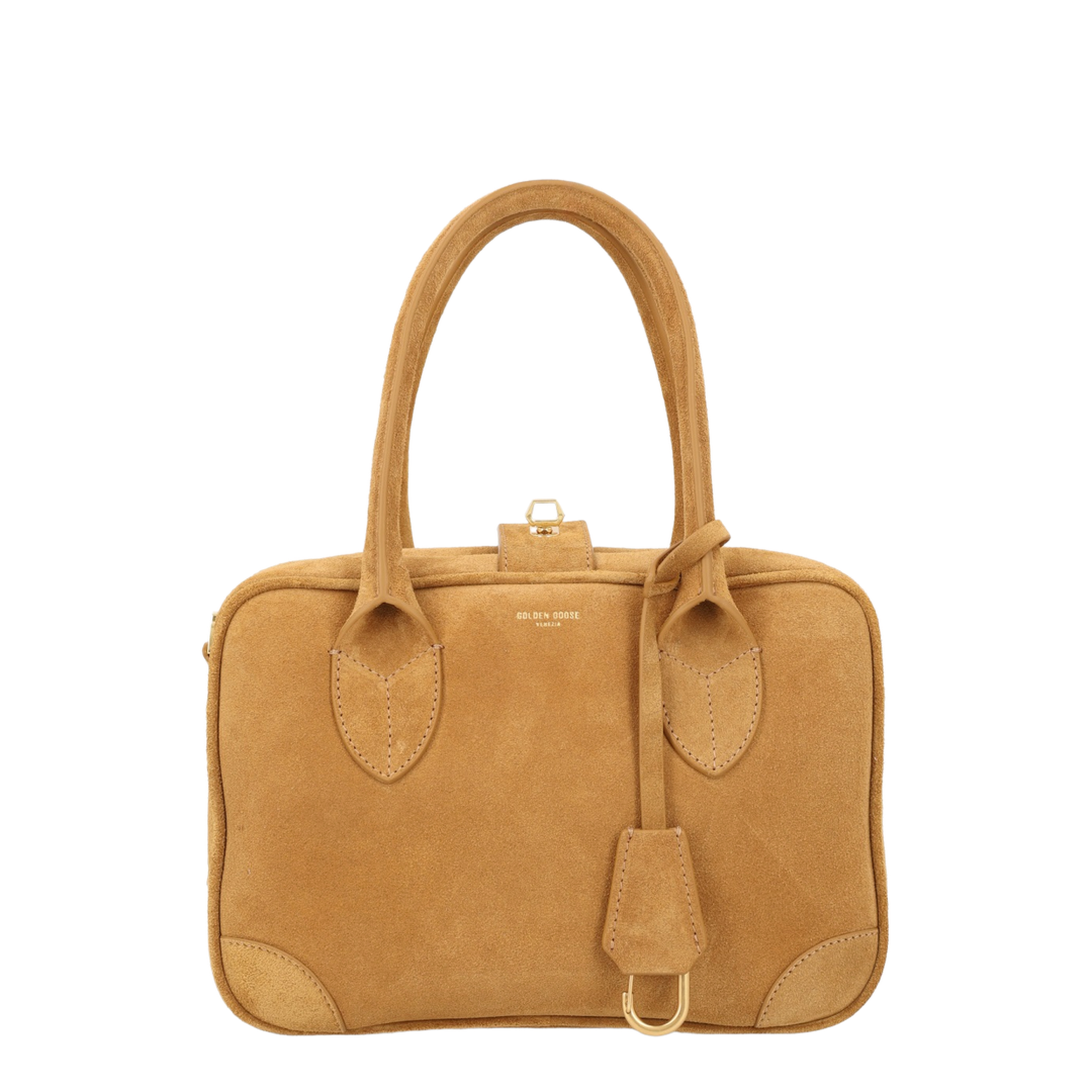 Vita Suede Leather Tote Bag