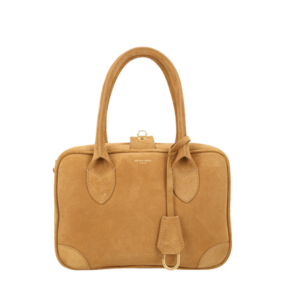Vita Suede Leather Tote Bag