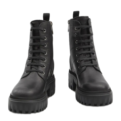 MAYFEYR - Hogan - Chunky Biker Boots In Leather - HXW7000FW70ULV