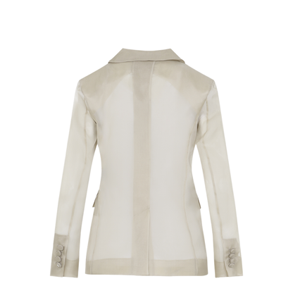 MAYFEYR - Max Mara - Pianoforte Slogan Organza Jacket - 2611041014600