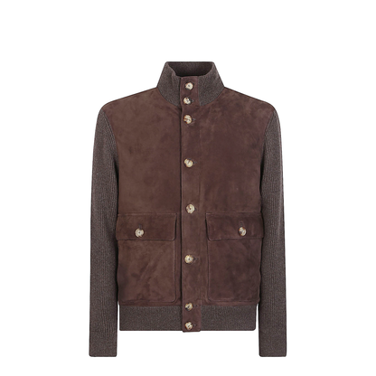 Brown Leather Coat