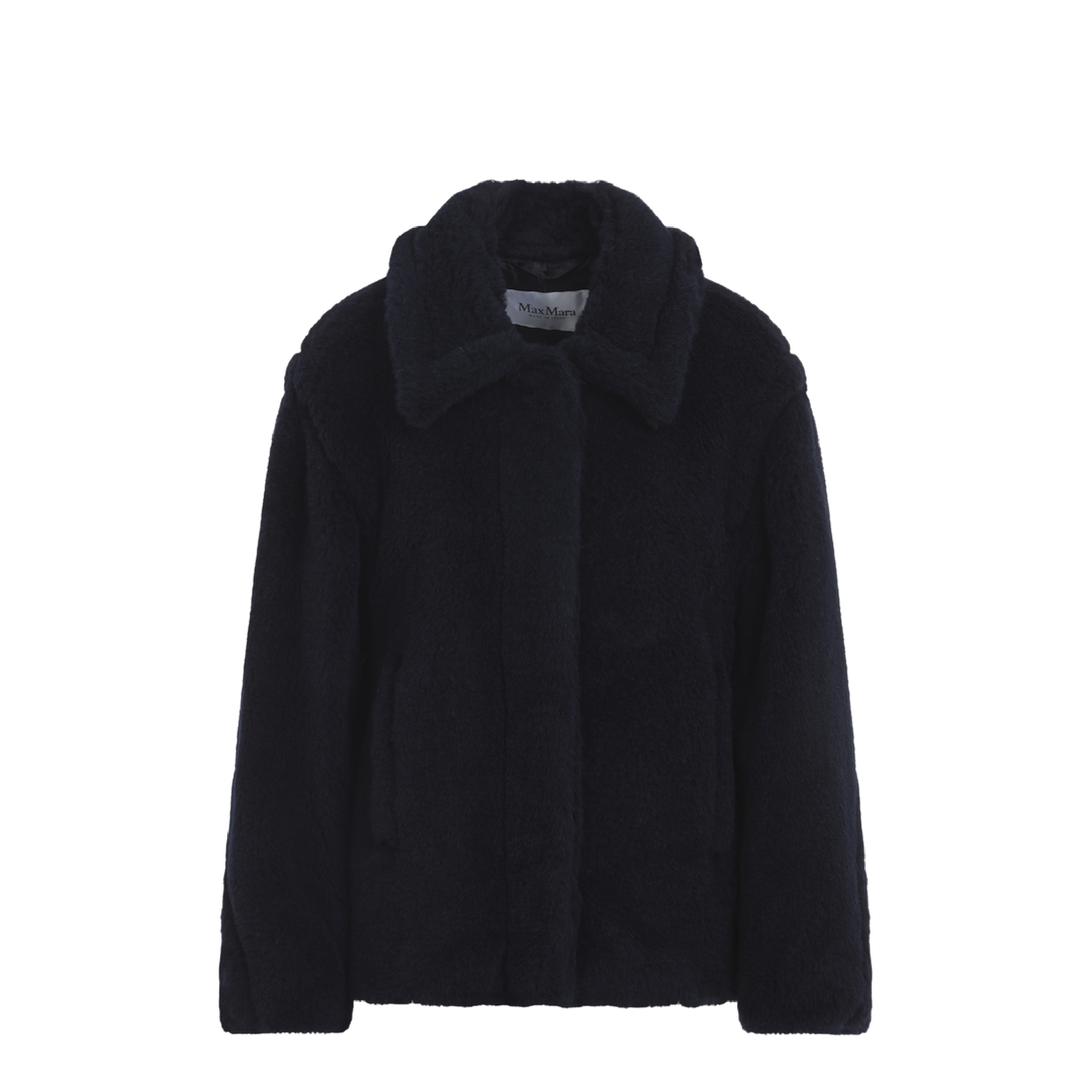 MAYFEYR - Max Mara - Fuggito Short Blue Teddy Coat - 2611081021600