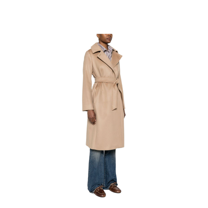 Wool Coat In Multi