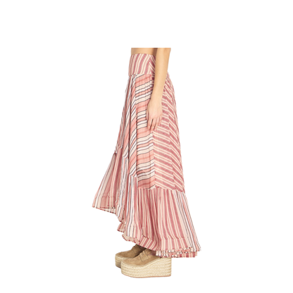 Bohémien Rebellion Midi Skirt