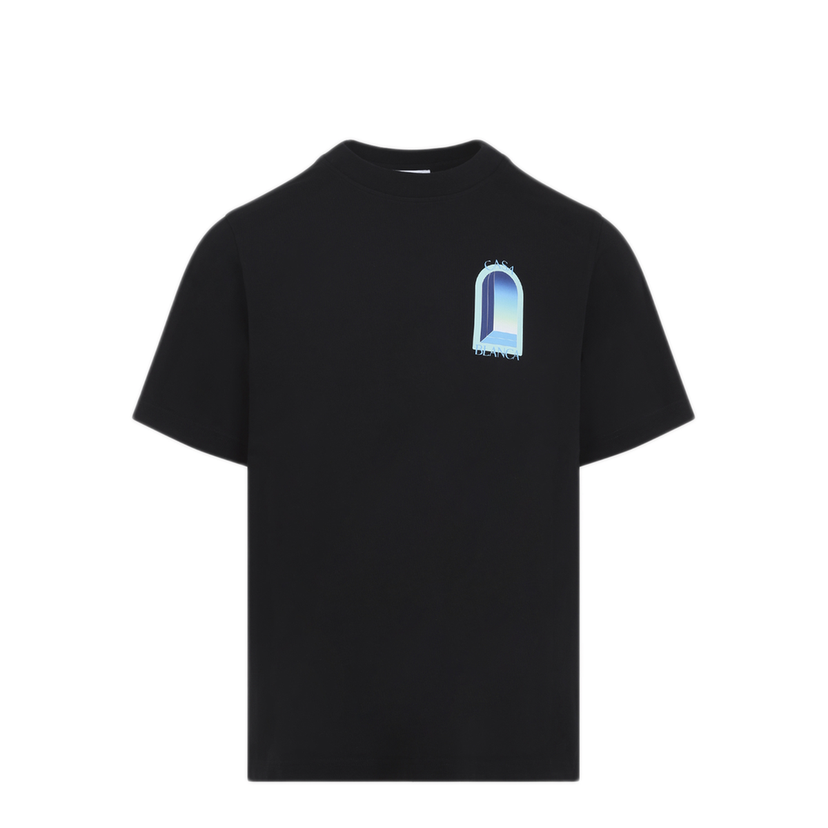 MAYFEYR - Casablanca - Black Short Sleeve T Shirt - MPF26JTS00115GRADIENT