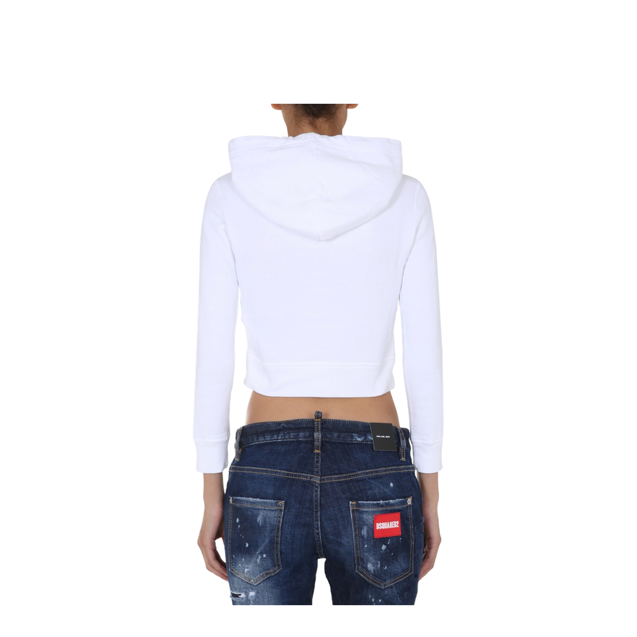 MAYFEYR - Dsquared2 - Cropped Sweatshirt - S72GU0291S25140100