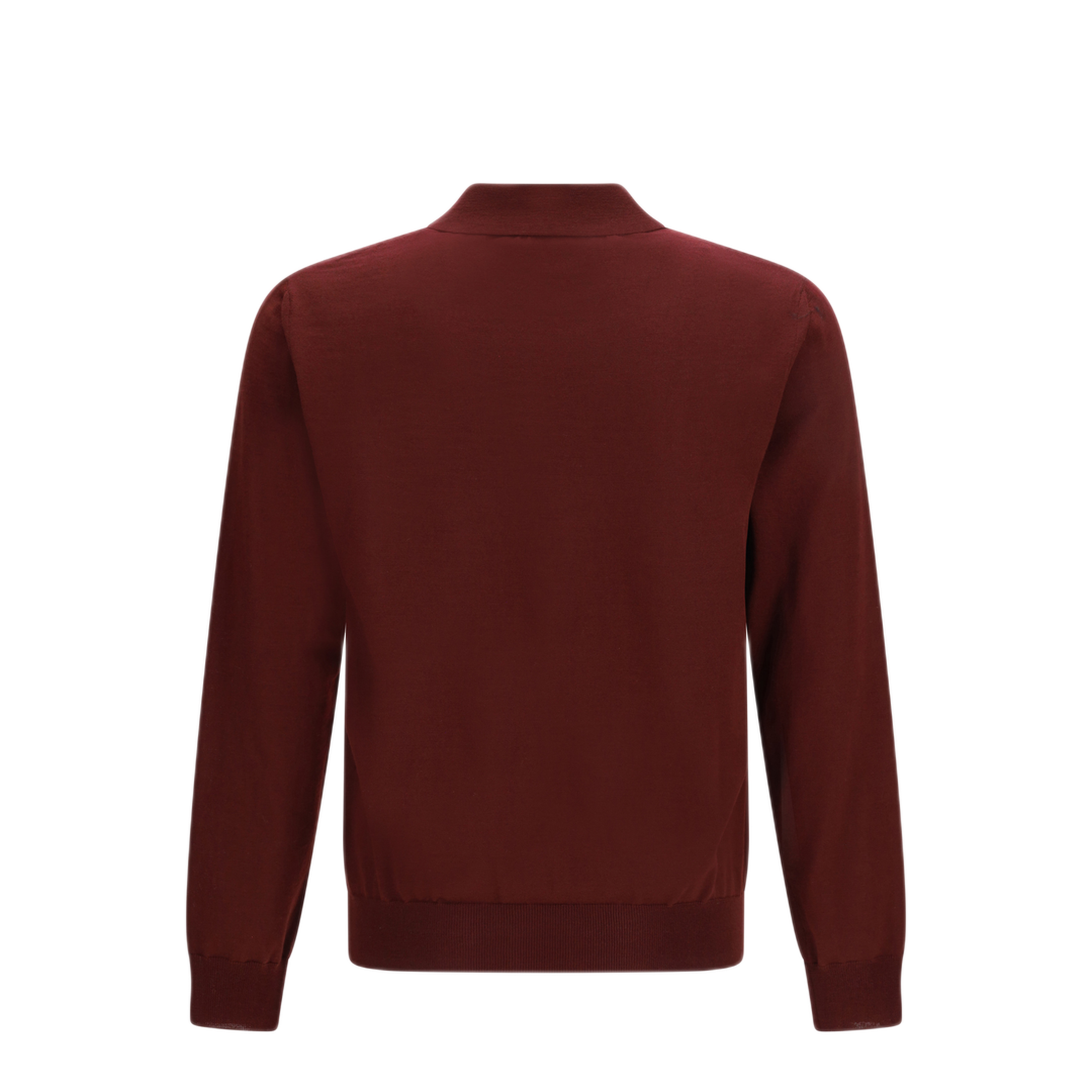 MAYFEYR - Valentino - Wool Polo With Vlogo Embroidery - 8V0KP04UBH9697