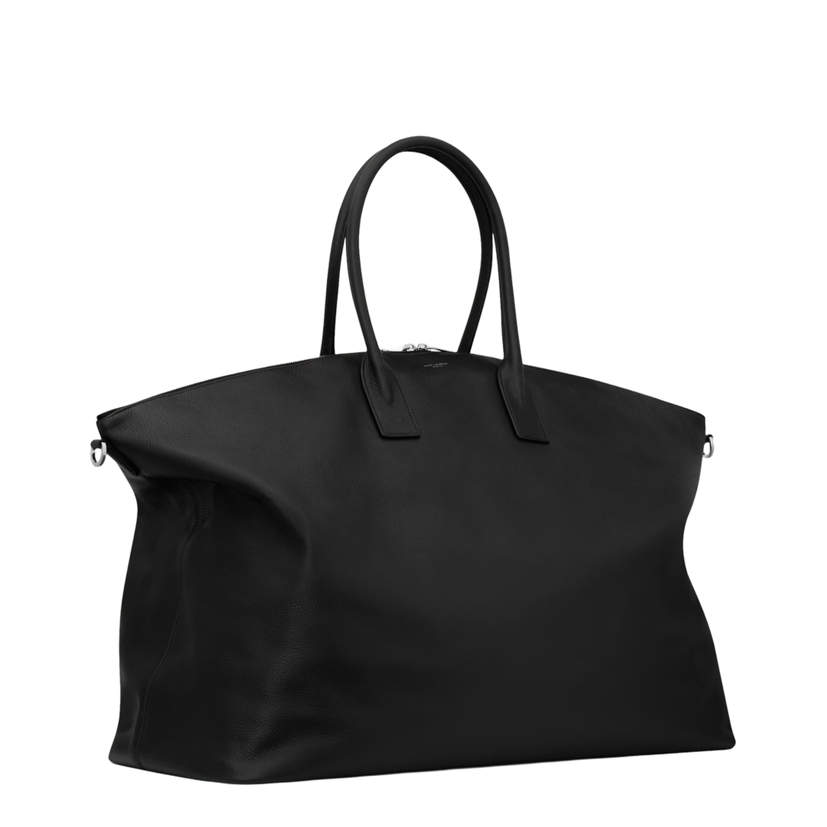 Bowling Giant Leather Tote Bags - Black