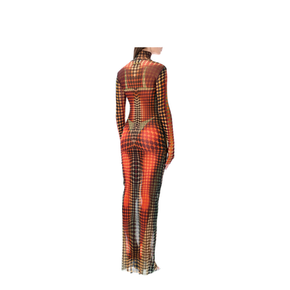 Long Dress with Print