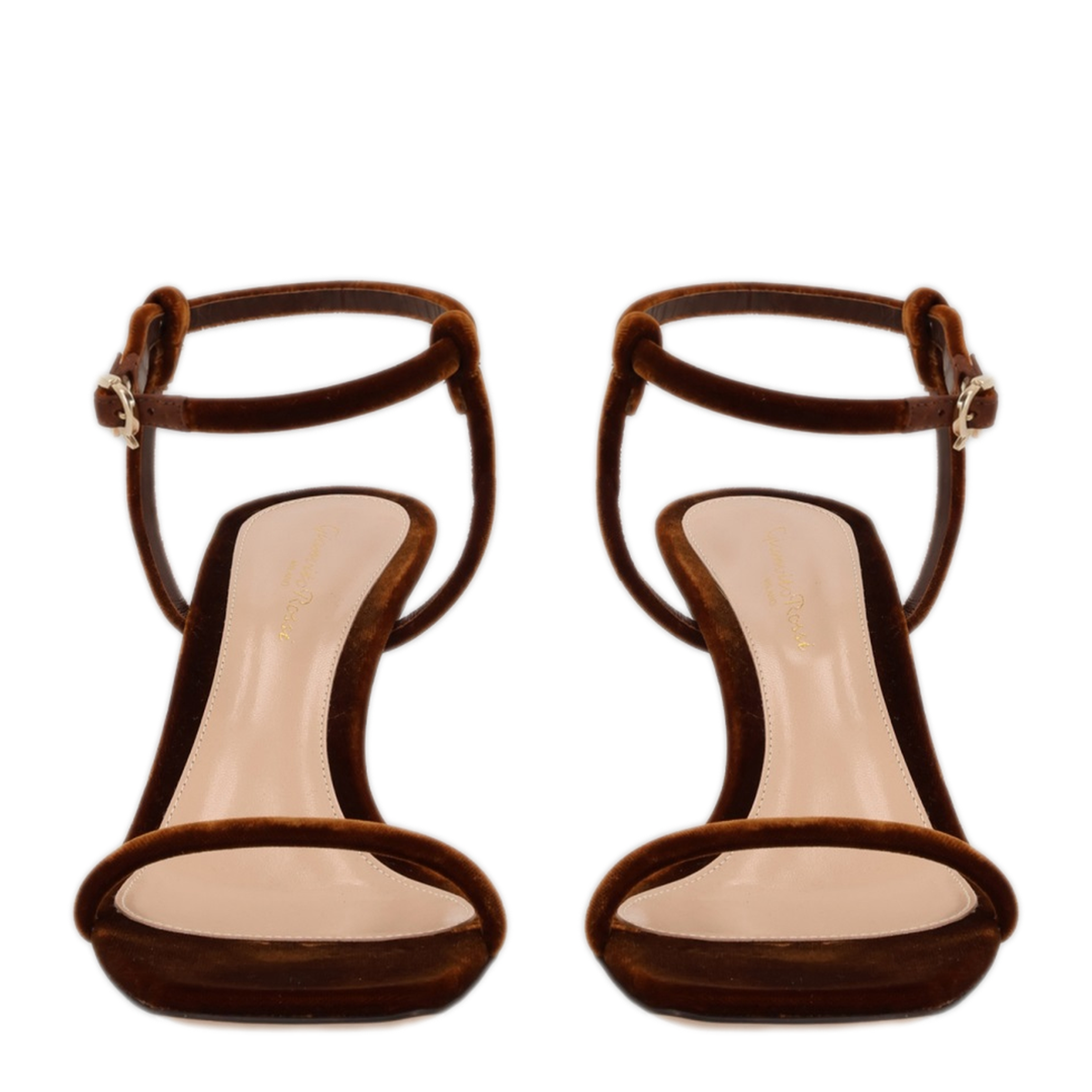 MAYFEYR - Gianvito Rossi - Mayfair Sandal In Velvet - G3281570RICVELBROW