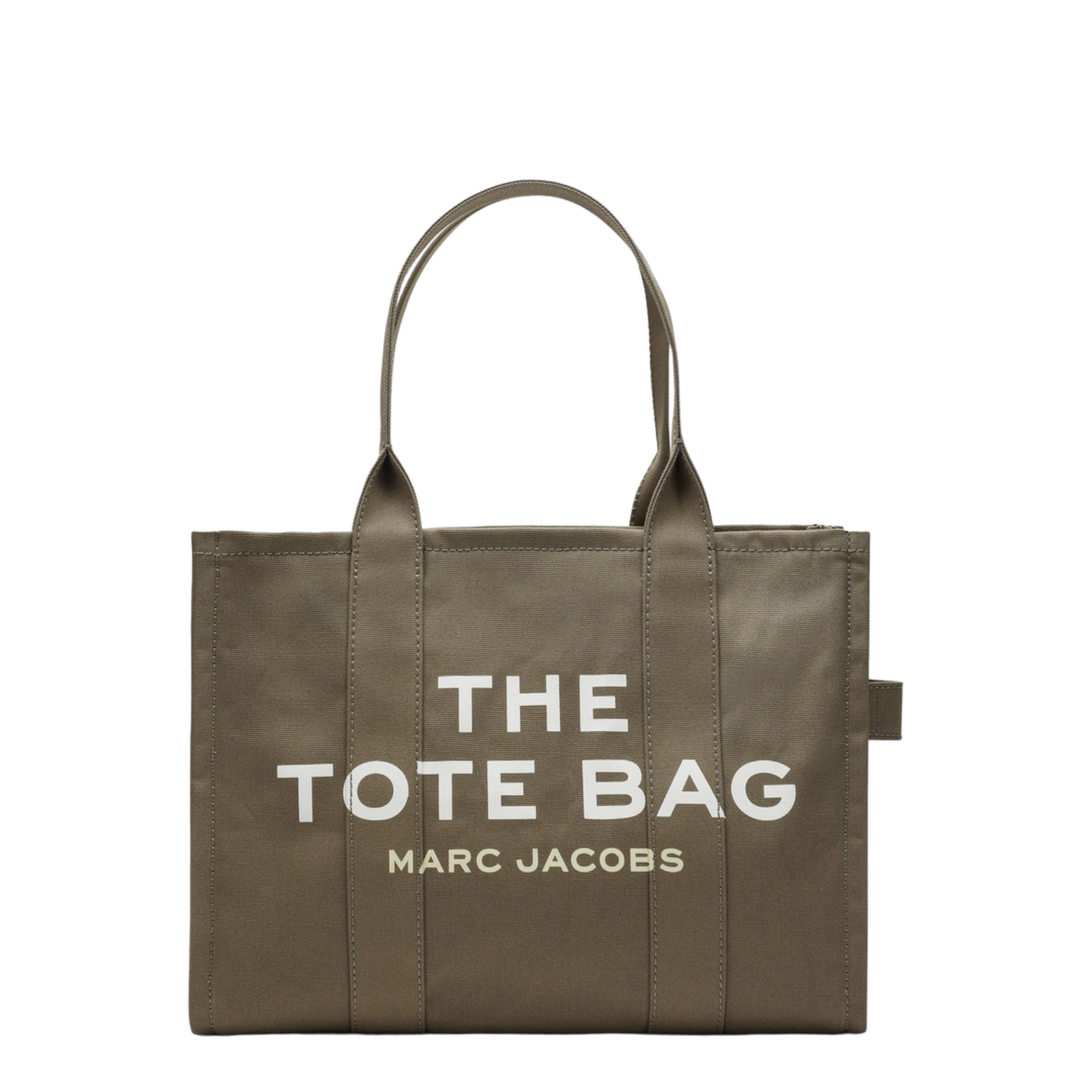 Slate Green Canvas Large Tote Bag