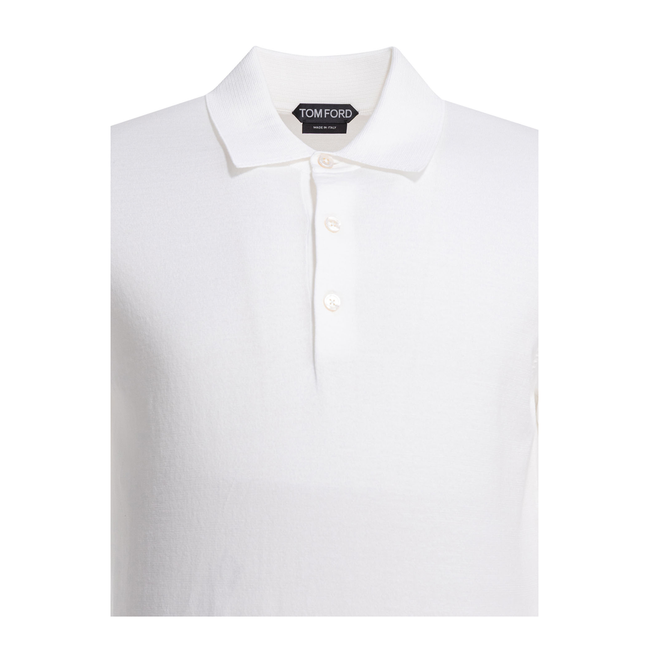 MAYFEYR - Tom Ford - Cotton Knit Polo Shirt - KPS035YMC040WAB