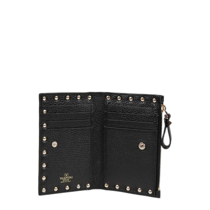 MAYFEYR - Valentino - Rockstud Leather Card Holder - WP0605VSH0NO
