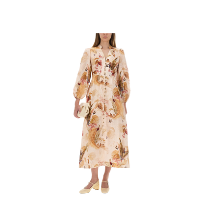 Ascension Linen Long Dress