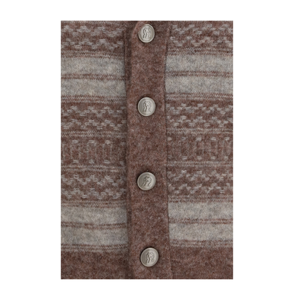 MAYFEYR - Brunello Cucinelli - V Neck Button Cardigan - MTF710006CTB53