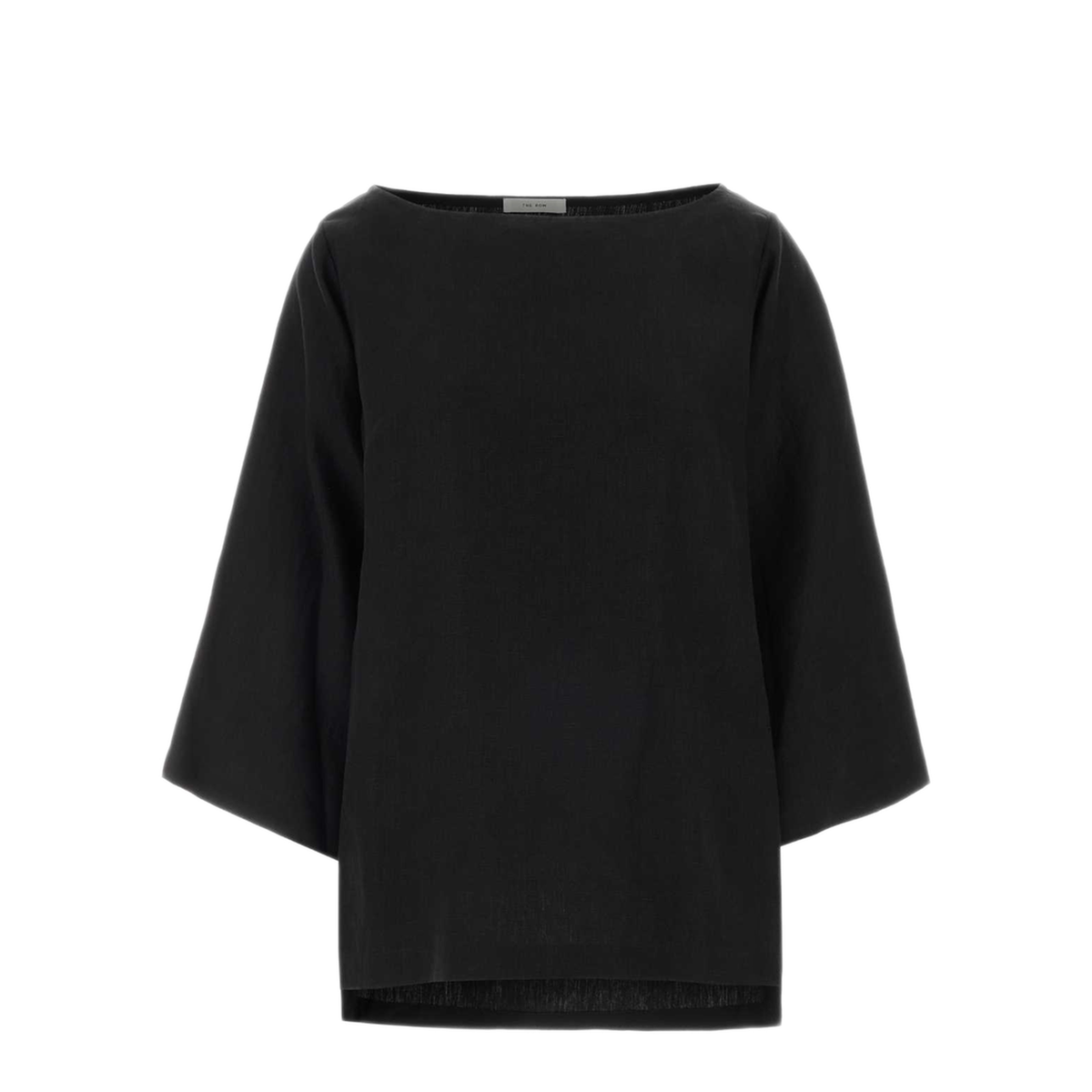 MAYFEYR - The Row - Black Linen Junia Blouse - 10843W4357BLK