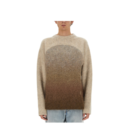 MAYFEYR - ERL - Mohair Blend Knit - ERL07N201BROWN