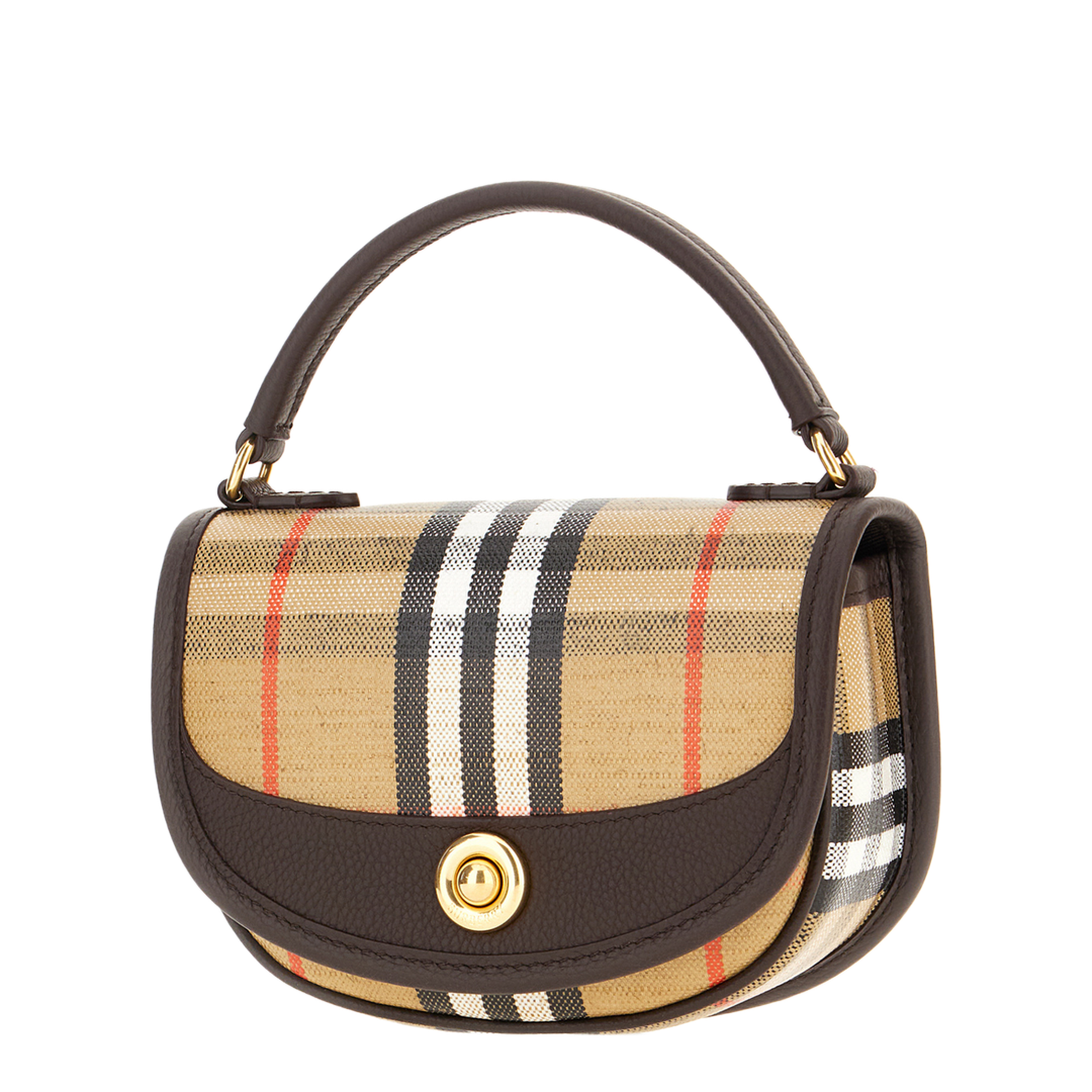 Highlands Mini Leather Crossbody Bags - Brown