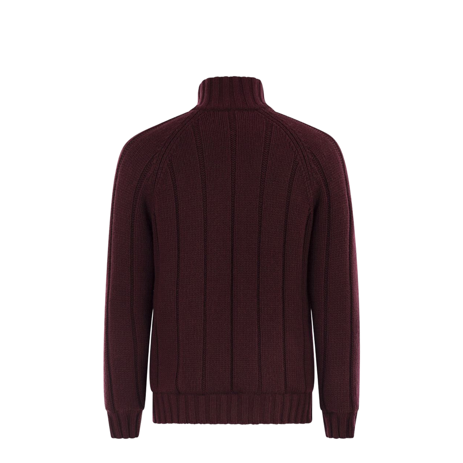 Cashmere Knit Down Jacket with Zip