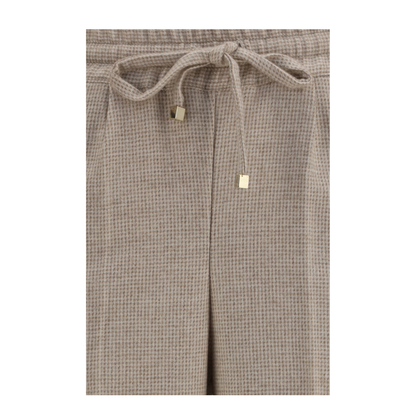 MAYFEYR - Kiton - Cashmere Drawstring Pants - D48122K0517E03TORTORA
