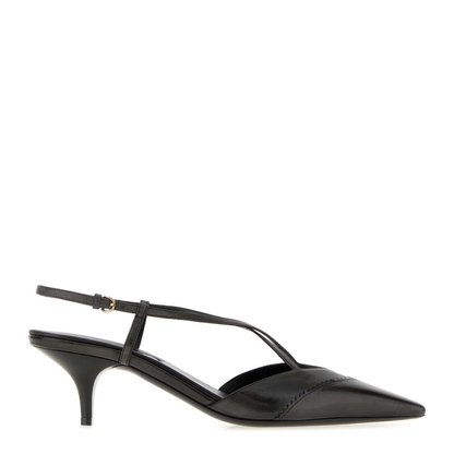 MAYFEYR - Miu Miu - Charcoal Leather Pumps - 5I784EF055537F0002