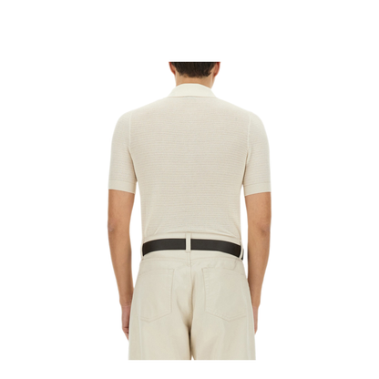 MAYFEYR - Tom Ford - Cotton And Silk Polo Shirt - KPS019YMC026S25XAWAW