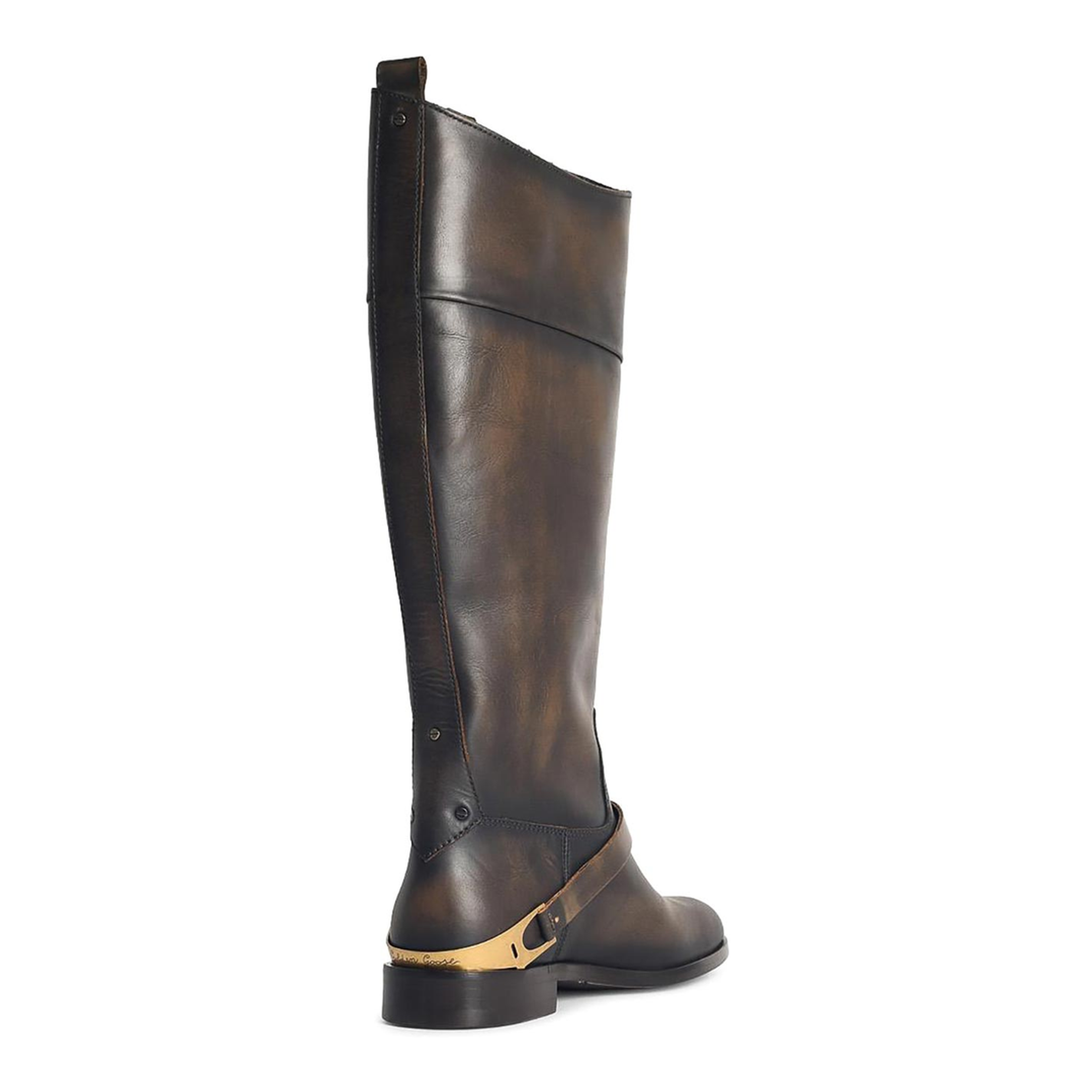 MAYFEYR - Golden Goose - Charlie Dark Brown Leather Boots - GWF00897F00763155390
