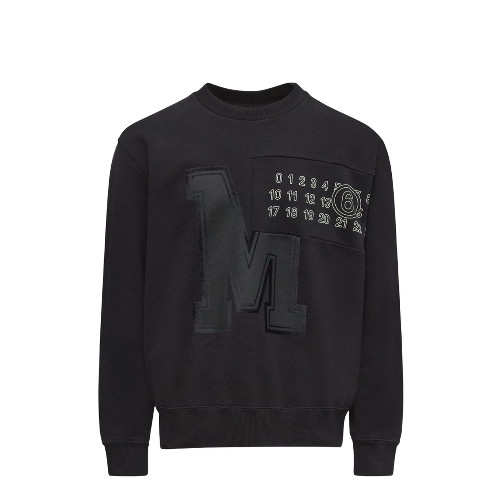 Logo Cotton Crewneck Sweatshirt