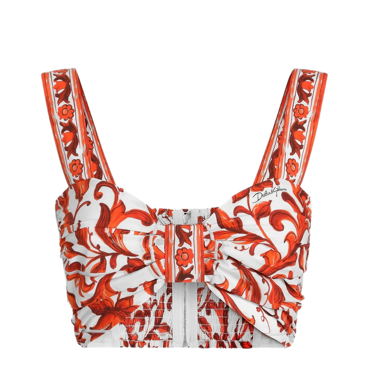MAYFEYR - Dolce & Gabbana - Dolce Gabbana Cotton Bow Shirt - F7BW6TGDDRLS9000
