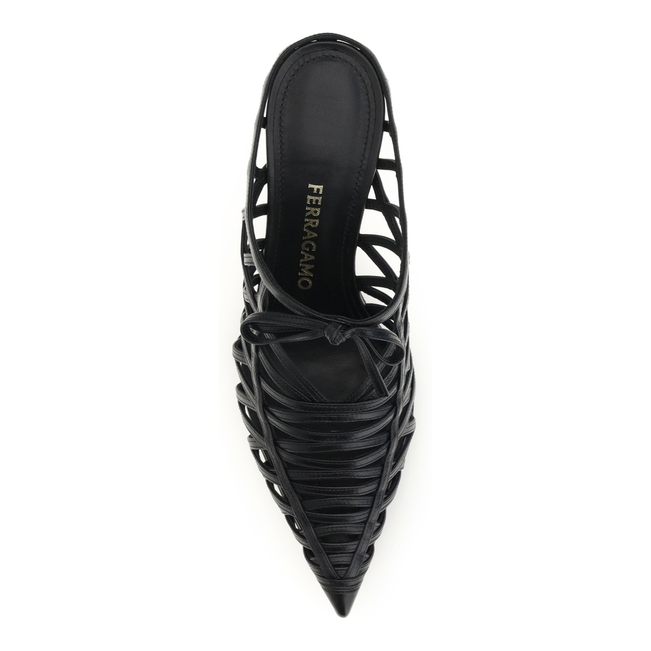 MAYFEYR - Ferragamo - S Sculpted Heel Mules - 792817