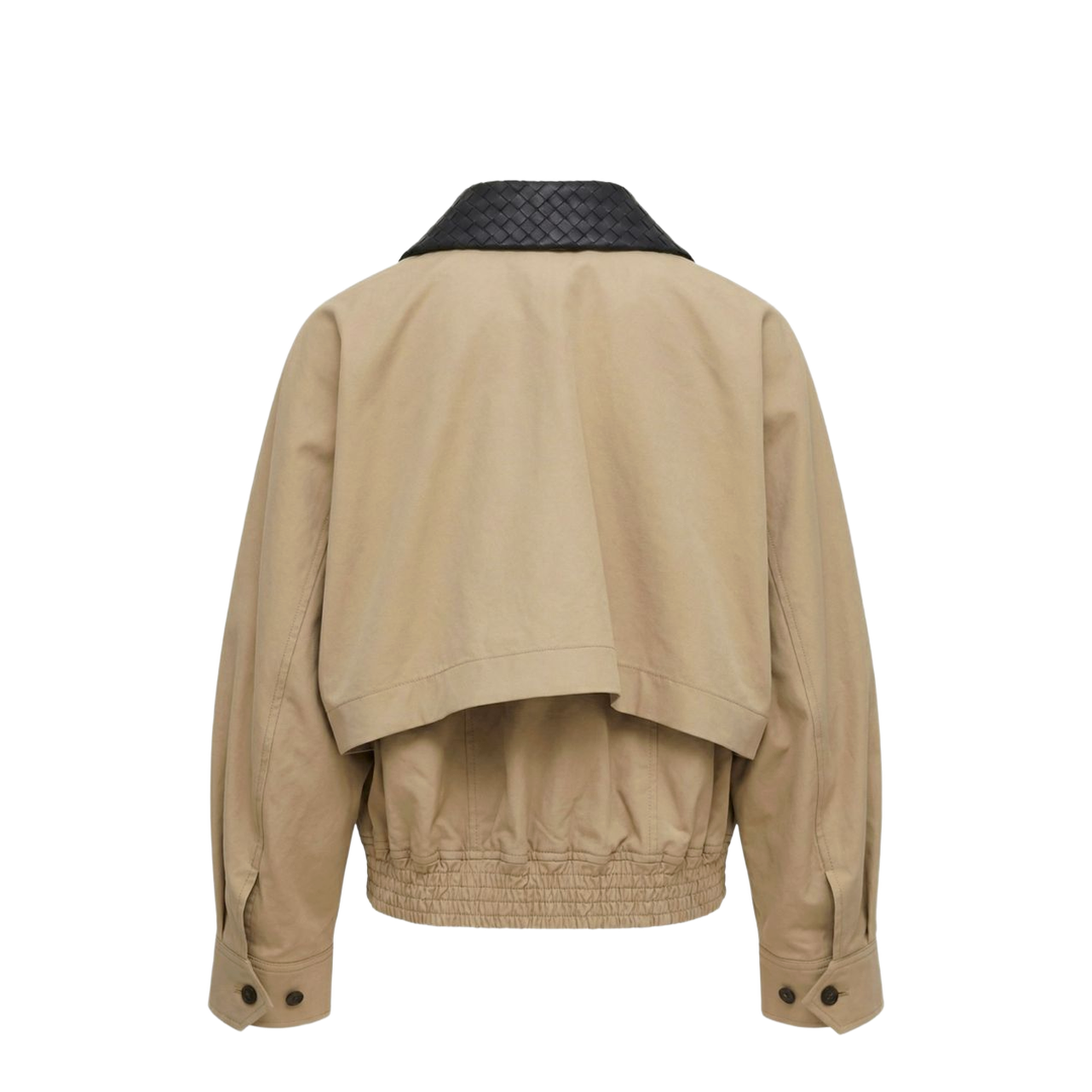 MAYFEYR - Bottega Veneta - Cotton Blouson In Sahara - 852425V6KO02549