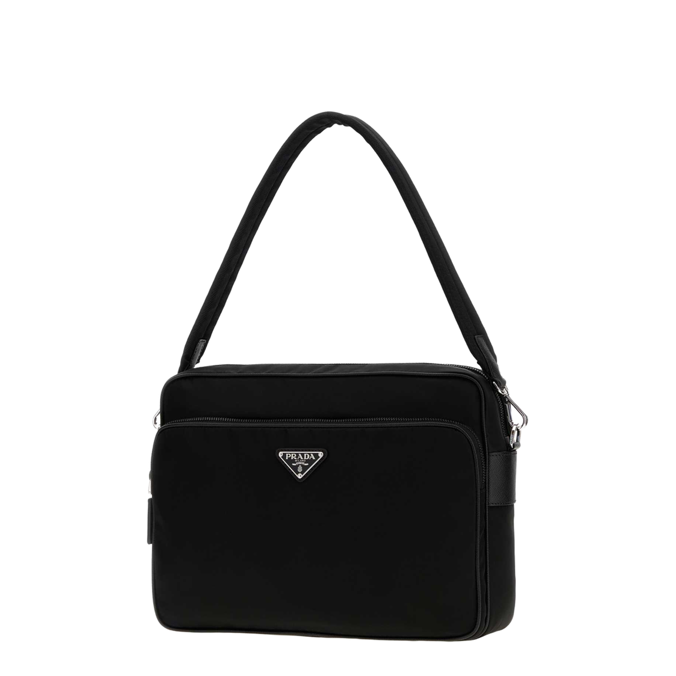 MAYFEYR - Prada - Black Canvas Shopping Bag - 2VH2032DMHF0002