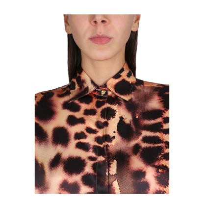 MAYFEYR - ROBERTO CAVALLI - Animal Print Shirt - QKT704SZF4905558