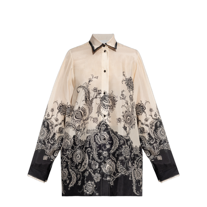 Silk Shirt with Print