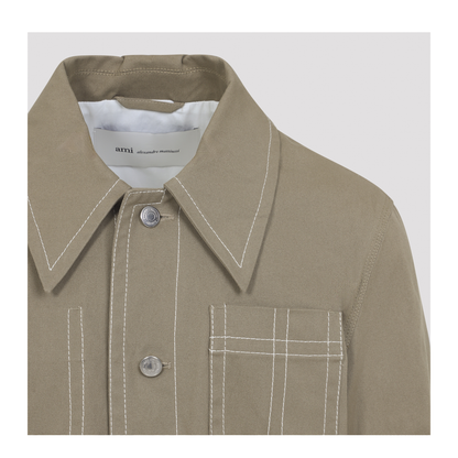 MAYFEYR - Ami Paris - Worker Buttoned Jacket - UJK874CO0211A036