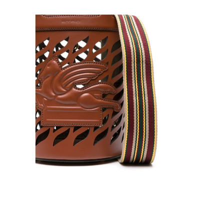 Caramel Leather Bucket Bag