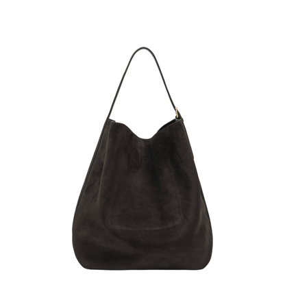MAYFEYR - Toteme - Espresso-Coloured Suede Tote Bag - 234-WLGBG038LE0004040