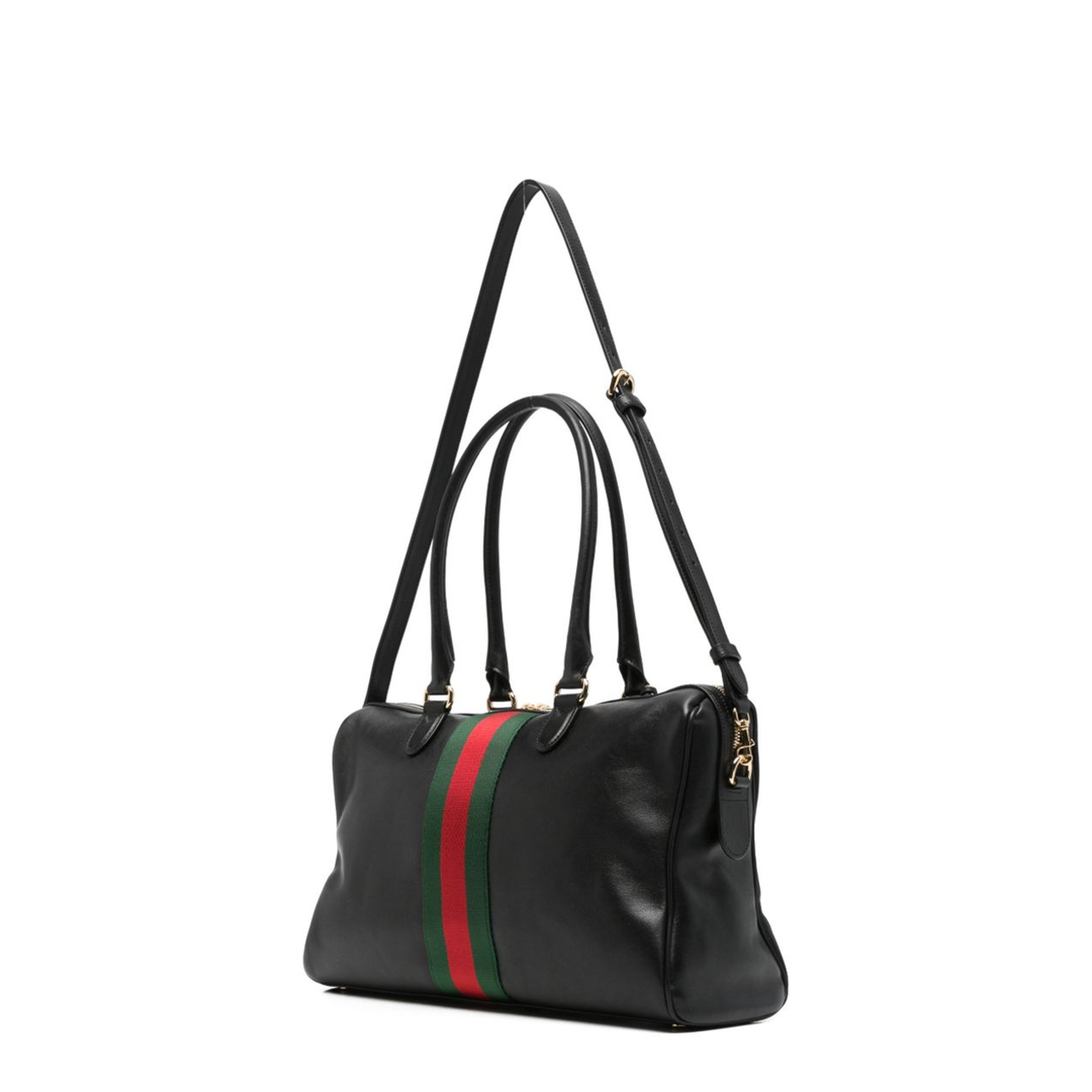 MAYFEYR - Gucci - Borsetto Large Boston Bag In Black Leather - 866734AAGIQ1053