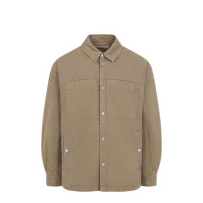 MAYFEYR - MORDECAI - Army Kaki Brown Overshirt - 26E96MRU12787