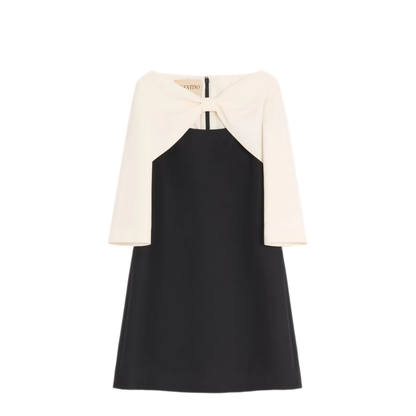 Wool And Silk Mini Dress